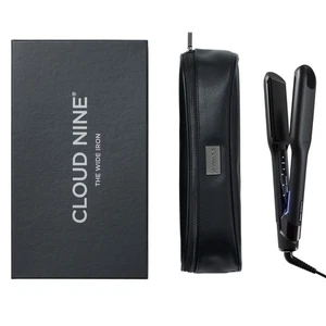 CLOUD NINE The New Wide Iron Hair Straightener | Black | UK Free Shipping - Picture 1 of 7