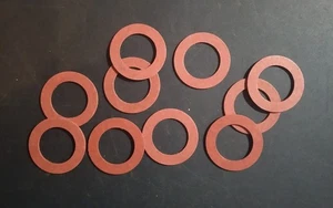Arandelas de sello de fibra para ciclomotor Puch Maxi OE#9003720 para tapón de drenaje de aceite (cargüeñal) NOS - Imagen 1 de 2