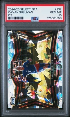 Panini Select FIFA Cavan Sullivan Field Level Ice Prizm RC USMNT PSA 10 2024 Foto 1 de 3