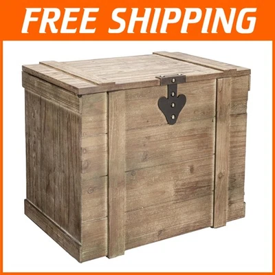 Baúl decorativo grande estilo gente de mar Foto 1 de 4