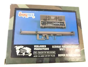 VERLINDEN PRODUCTIONS - GERMAN PANZERSCHRECK WWII - SUPER SCALE 120mm KIT#691 - Picture 1 of 4