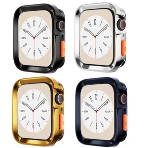 For Apple Watch Series 10 46mm 42mm Shockproof Soft TPU Bumper Frame Case Cover - Picture 1 of 32