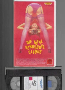 Lightning Video  Stephen Markle  DIE TOTAL VERRÜCKTE CLIQUE  VHS Rarität  FSK 18 - Bild 1 von 2