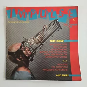 Impulse Magazine Toronto Art Culture Fall Winter 1980 Vintage Nina Hagen Censor - Picture 1 of 4