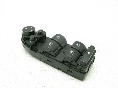 08-10 BMW E60 530i 525i 545i LEFT FRONT POWER MASTER WINDOW SWITCH OEM 080520 - Image 1 of 4