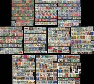 Más de 500 colecciones de estampillas postales de Canadá 1897-1984 usadas - Imagen 1 de 11