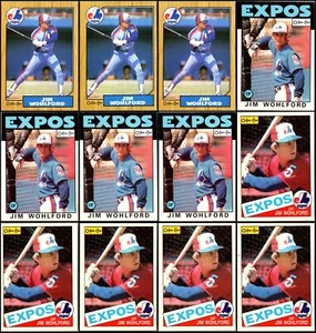 O-Pee-Chee Jim Wohlford (14) Card Lot - JUMP ON THIS LIMITED OPPORTUNITY! - Picture 1 of 4