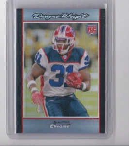 DWAYNE WRIGHT 2007 BOWMAN CROMO RIFRATTORE PARALLELO ROOKIE CARD-SPEDIZIONE GRATUITA - Foto 1 di 23