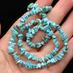 Lithothérapie - Collier en Turquoises Naturelles - Envoi de France immédiat - Imagen 1 de 5