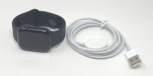 Apple Watch Series 8 41mm Midnight Aluminum With Black Sport Band GPS Used - Picture 1 of 5