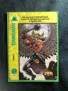 DC Overpower Justice League Hawkman Mace Mint - NM Karte - Bild 1 von 1