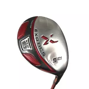 Tour Edge Exotics XCG3 5 Hybrid / 24 Degree / Fujikura Motore 80 Regular Flex - Picture 1 of 11