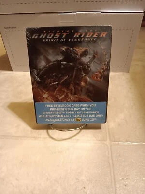 Ghost Rider Spirit of Vengeance SteelBook 2012 Blu-ray EMPTY Best Buy Small Dent - Image 1 of 4