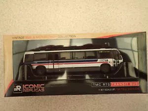Iconic Replicas 87-0400 HO Scale 1:87 TMC RTS Transit Bus Chicago Sealed - Picture 1 of 9