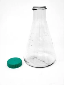 SPL Erlenmeyer Flask Filter Cap, PC, 500ml, Case of 8 (Sterile) - Picture 1 of 3