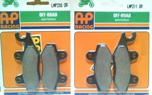 AP FRONT BRAKE PAD SET OF 2 KAWASAKI BRUTE FORCE KVF650 06-12 KVF750 05-17 - Bild 1 von 1