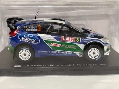 1:24 Ford Fiesta RS WRC Latvala Wales Rally GB 2012 Ixo Salvat Diecast - Immagine 1 di 3