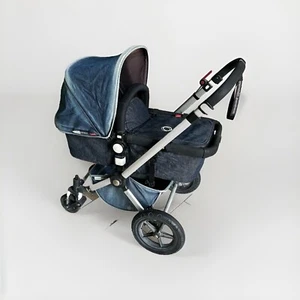 Bugaboo Cameleon3 Aluminium/ Navy Blau /Off White Kombikinderwagen & Sportwagen - Bild 1 von 6