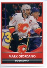 2016-17 Panini Stickers Calgary Flames Hockey Card #264 Mark Giordano