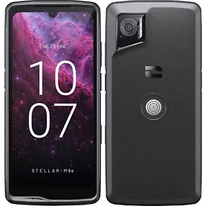 Crosscall Stellar-M6E 5G nero 64 GB + 4 GB doppia SIM sbloccato in fabbrica GSM NUOVO - Foto 1 di 3