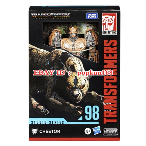 New Transformers 7 Cheetor Studio Series 98 Hasbro Voyager Action Figure Toys Cover