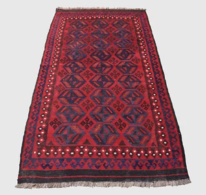 200x103 cm orient Teppich Afghan Nomaden kelim Teppich kilim rug carpet No: 170 - Picture 1 of 11