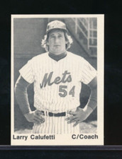1976 TCMA Wausau Mets Larry Calufetti EXMT or better