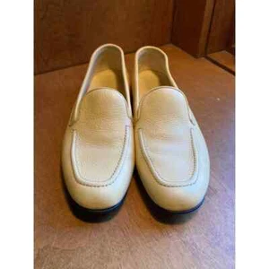 Fratelli Rossetti Yacht Loafer Slip On Cream SZ 40 NWOT $675 - Picture 1 of 9
