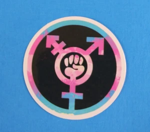 Transgender Symbol Logo Sticker 2.18" (I) - Picture 1 of 2