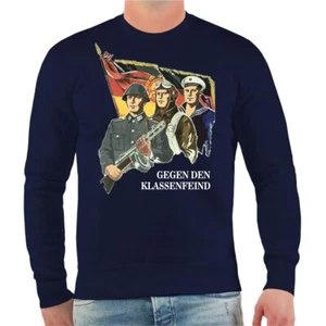 Herren Pullover DDR Gegen den Klassenfeind NVA ostdeutschland Fahne ossis - Bild 1 von 5