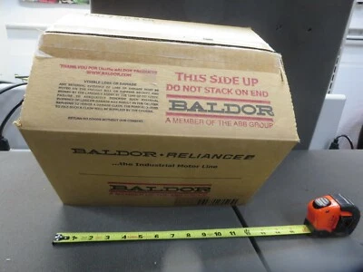 Baldor, CM3537, Motor, 1/2 HP, 3 PH, 230/460 VAC, 60 HZ, 3450 RPM, 56C FR, TEFC - Image 1 of 4