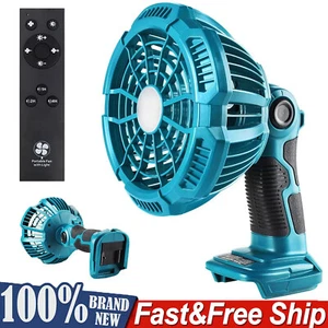 Portable Camping Fan for Makita 18V Li-ion Battery Outdoor Jobsite Fan Works Fan - Picture 1 of 8
