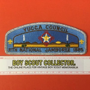 Pfadfinder CSP 1985 National Jamboree Yucca Rat JSP Aufnäher KOSTENLOSER VERSAND Silber - Bild 1 von 2