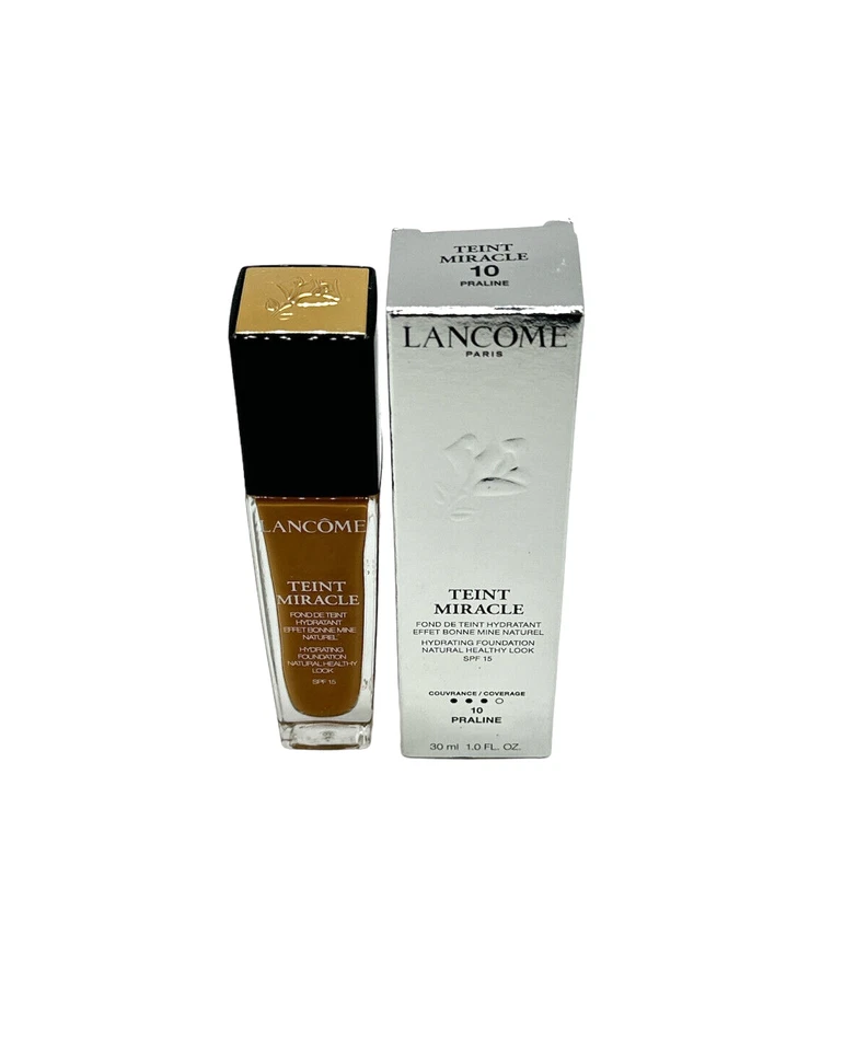 Lancome Teint Miracle Hydrating Foundation 10 Praline 30 ml SPF 15 - Bild 1 von 1