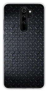 Coque en silicone imprimée compatible Xiaomi Redmi Note 8 Pro Texture metal - Picture 1 of 3