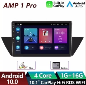 RADIO 2 DIN GPS PARA BMW X1 E84 ANDROID AUTO BLUETOOTH GPS NAVEGADOR CARPLAY - Imagen 1 de 3