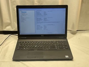 Dell Precision 3530 Intel core i5-8400H @2.50GHz 16GB Laptop Computer No hdd - Picture 1 of 2
