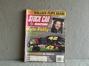 STOCK CAR RACING MAGAZINE August 1993 KYLE PETTY Bill France Jr WALLACE FLIPS - Picture 1 of 5