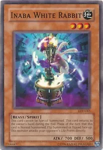Inaba White Rabbit - LOD-065 - Común - Edición Ilimitada N/como Nuevo YuGiOh - Imagen 1 de 1
