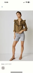 Joe's Jeans Women's The 7" Lara Bermuda Short Blue Size 26 New W/Tag Retail $128 - Picture 1 of 5