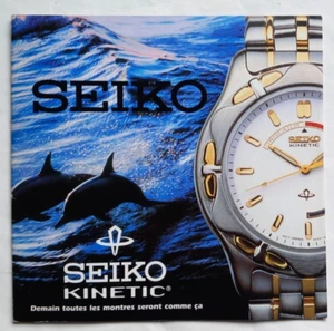 CATALOGUE MONTRES SEIKO KINETIC 1997 - Imagen 1 de 3