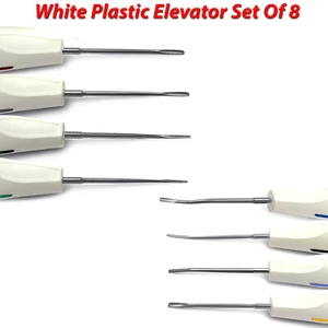 Elevadores de elevación dental luxantes herramienta de extracción de raíces de luxación de raíces mango de plástico - Imagen 1 de 9