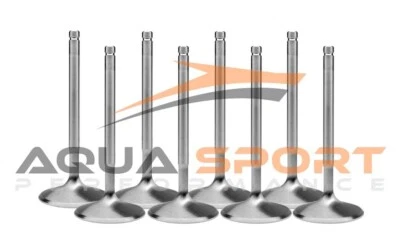 Yamaha Waverunner 1812cc HO SHO SVHO 30mm Válvula de escape (1mm oversize) Juego de 8 Foto 1 de 2