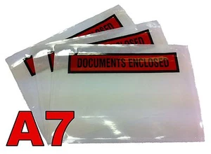 1000 Sobres Carteras Documentos Cerrados - Tamaño A7 - Imagen 1 de 1