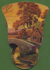 Vintage Werbung Pappfächer - S. Templeton Tuttle Bestattungsinstitut - Dover, NJ - Bild 1 von 3