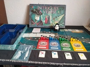 Jeu de société vintage Intrigues à Venise MB COMPLET Livraison Offerte !!!!!!!! - Imagen 1 de 11
