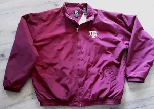 TEXAS A&M Aggies-Maroon Jacket-Sz 2XL-Full Zip-Lined-Gear For Sports-NWOT - Picture 1 of 13