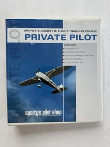Sporty’s Complete Flight Pilot Training Course 6 DVD Test Prep Manuals Guide - Bild 1 von 10