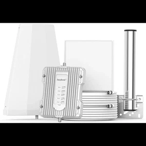 Amazboost Cell Phone Signal Booster for Home, Supports 5,000 SQ FT Area - Picture 1 of 15