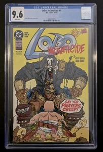 DC Comics Lobo: Infanticide #1 (1992) ¡Cubierta de Keith Giffen! CGC 9,6 - Imagen 1 de 2